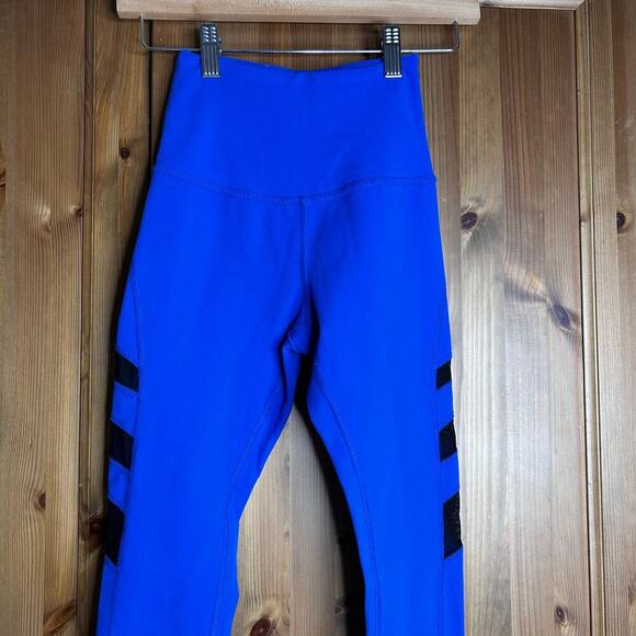 Beyond‎ Yoga Triple Mesh Leggings Blue - Picture 4 of 6